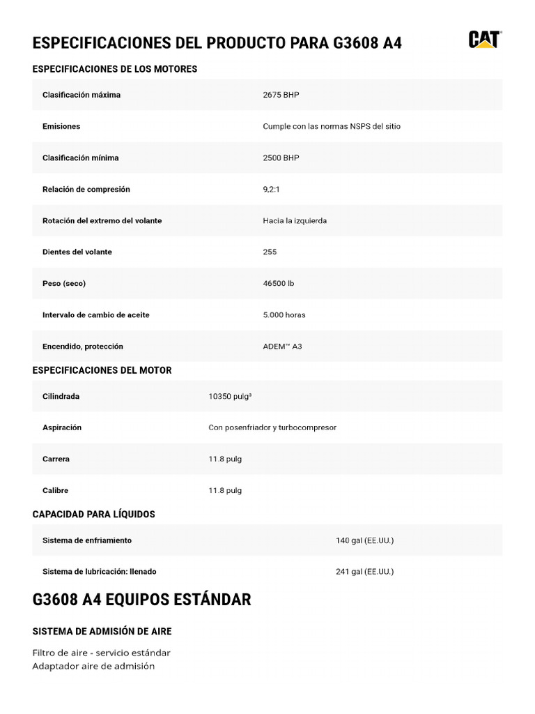 G3608 A4 | PDF