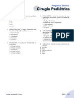 Cirugía Pediátrica - Banco de Preguntas - Directas - Sin Claves