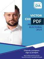 Program Electoral Victor Chironda Chisinau 2023