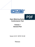 OMS-Conformance-Test-Vol1 GEN V4 0 5