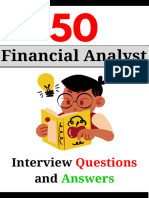 50 Financial Analyst Interview Questions and Answers