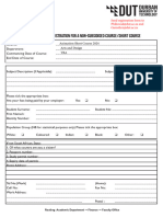 Animation Registration Form