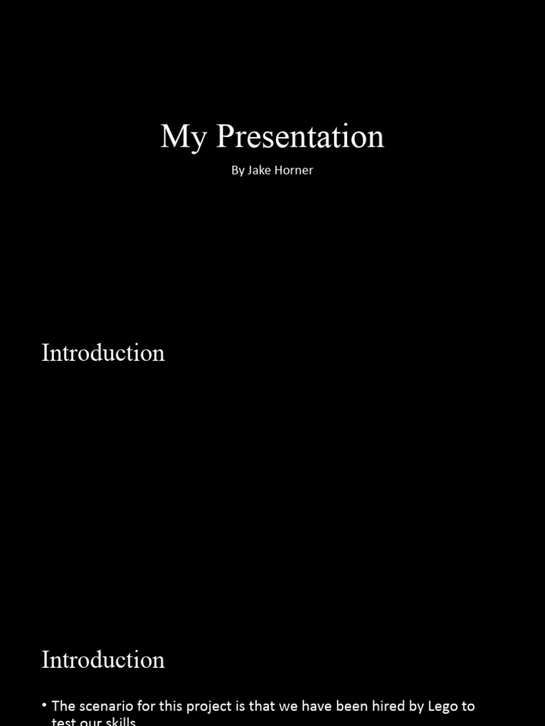 Jakespresentation PDF