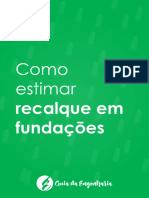 Ebook Recalque Fundacoes - Felipe Marinho