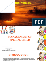 Management of Special Child