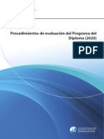 Diploma Programme Assessment Procedures - 2020 - SPANISH