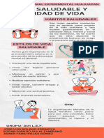 Infografía Vida Saludable