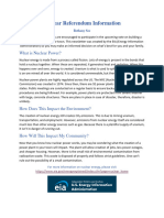Nuclear Referendum Information Bethany See