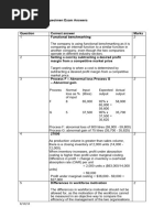 MA and FMA Full Specimen Exam Answers - 2