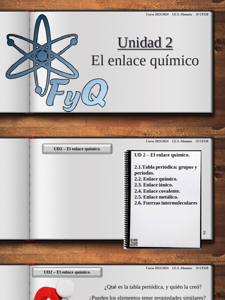 RGV 2 FPB UD2 Enlace Quimico | PDF | Enlace químico | Compuestos químicos
