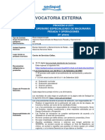 2371 Operario Especializado de Maquinaria Pesada y Operaciones