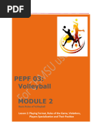 Volleyball Module 2