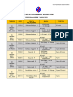 Jadual Trial spm2023 SMKS