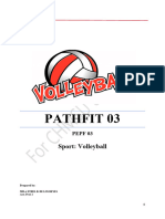 Volleyball Module Pathfit