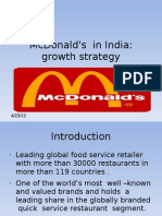 Mcdonald's in India