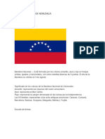 Símbolos Patrios de Venezuela