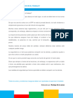 05.10.2020 La Seguridad Solo Es en El Trabajo