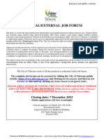 Job Forum 8-2023 Various Departments - Critical and Related Positions (23 Nov - 7 Dec 2023) (EdVN)