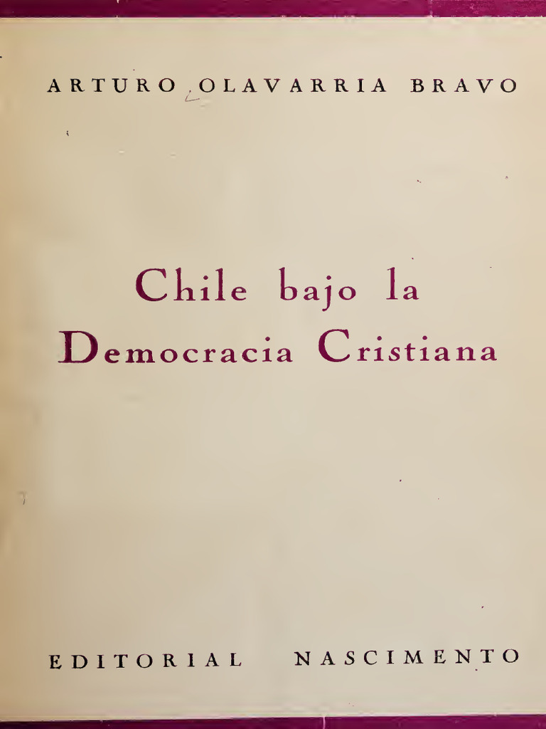 Historia de la Democracia Cristiana en Chile | PDF | Chile | Cuba