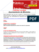 Boletín Diario de Empleo Público (27 de Noviembre de 2023)