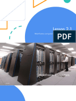 Lesson 2.1 Mainframe and Supercomputers