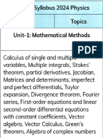 7 Units For IIT JAM