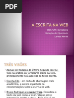 A Escrita Na Web Em Ppt