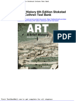 Art A Brief History 6th Edition Stokstad Cothren Test Bank