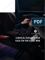Critical Exploits For Sale On The Dark Web