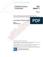 Iec 60947-1-2007