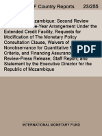 IMF Country Report Moz