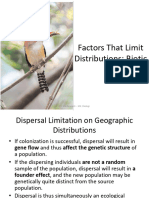 Week-3 Factors That Limits Distribution