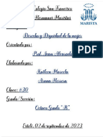 D y D Valores Que Influyen en Las Relaciones de Complementariedad en La Familia y en La Escuela