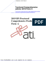 Ati RN Proctored Comprehensive Predictor 2019 Form C