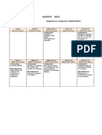 Planificación Trabajo Colaborativo Agosto