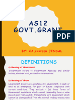 As 12 Govt - Grant