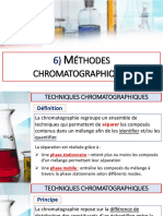 TAB - Chapitre III - Partie (2) - Meth - Chromato - (1) Intro
