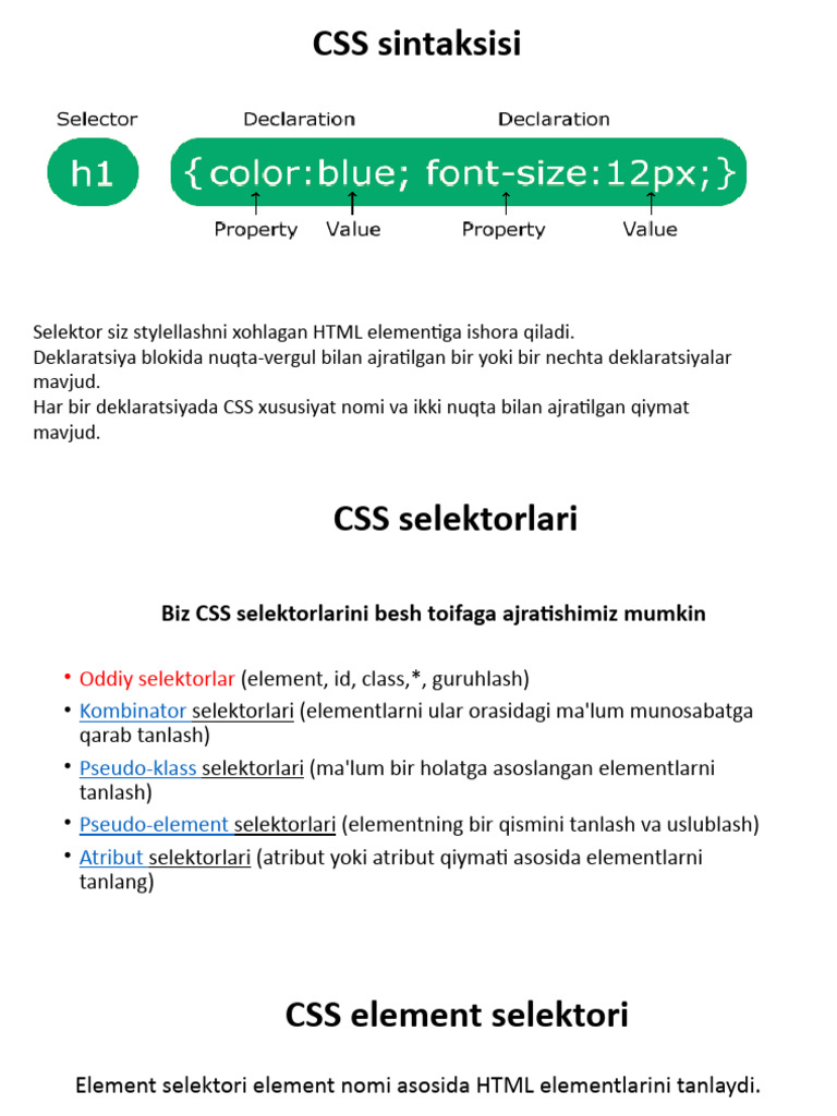 Css 1 | PDF