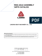 LGMG CMT96 Steering Axle Parts Catalog