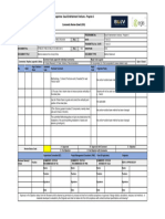 Compliance Sheet Shoring Work - MES - Rev 03