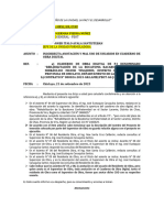 Informe de Mal Uso de Cuaderno de Obra