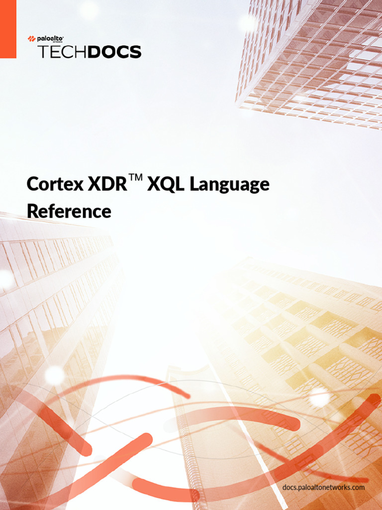 Cortex XDR XQL Language Reference | Download Free PDF | Computer ...
