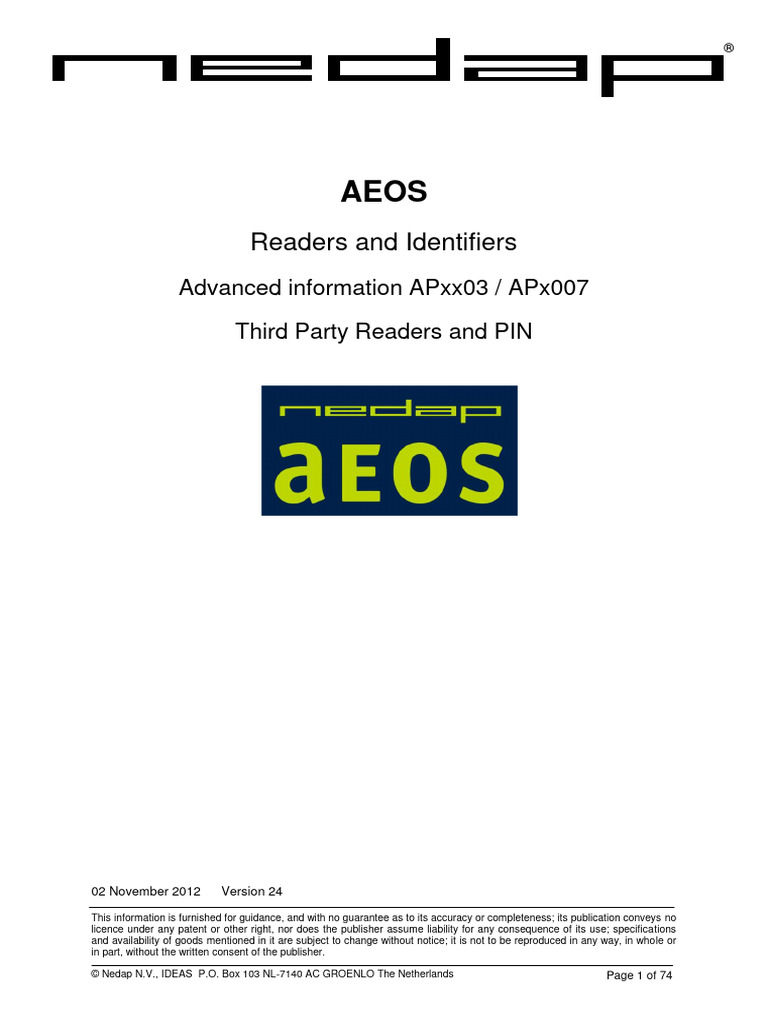 Readers and Identifiers PDF Binary Coded Decimal Personal