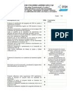 4.2 Lista de Comprobación de Cas para El Estudiante