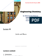 Engineering Chemistry - Lecture 6