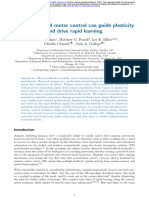 Feedback-Based Motor Control Can Guide Plasticity and Drive Rapid Learning