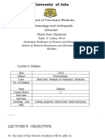 Lecture 6 Malaria