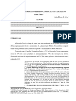 Artigo Científico - Execução Fiscal