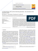 Co-Firing Biomass With Coal For Electricity Generation - An Assesment of The Potential in EU27