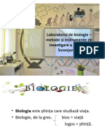 Laboratorul de Biologie II